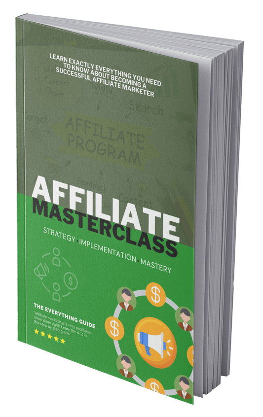 Affiliate Masterclass – Wie du noch heute passives Einkommen aufbaust